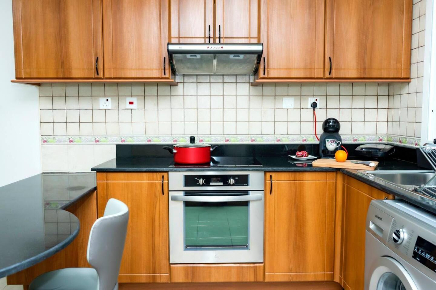 Sea & Palm View Elegant 1 Bedroom Apartment ドバイ エクステリア 写真