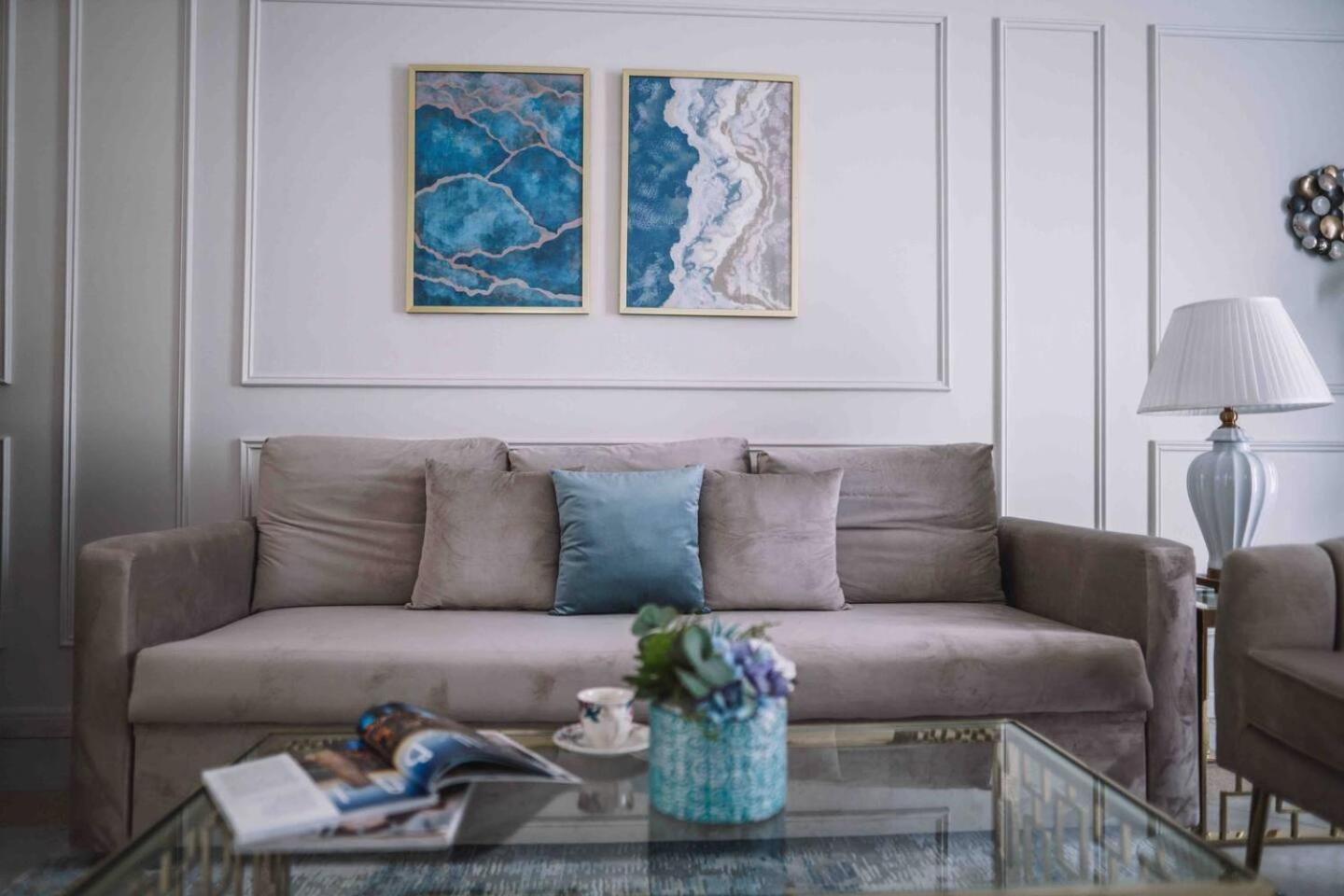Sea & Palm View Elegant 1 Bedroom Apartment ドバイ エクステリア 写真