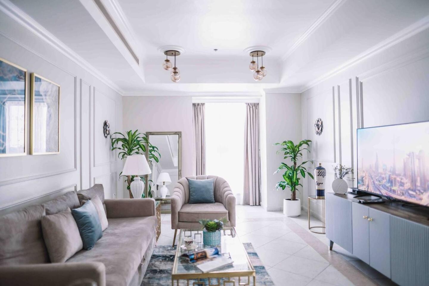 Sea & Palm View Elegant 1 Bedroom Apartment ドバイ エクステリア 写真
