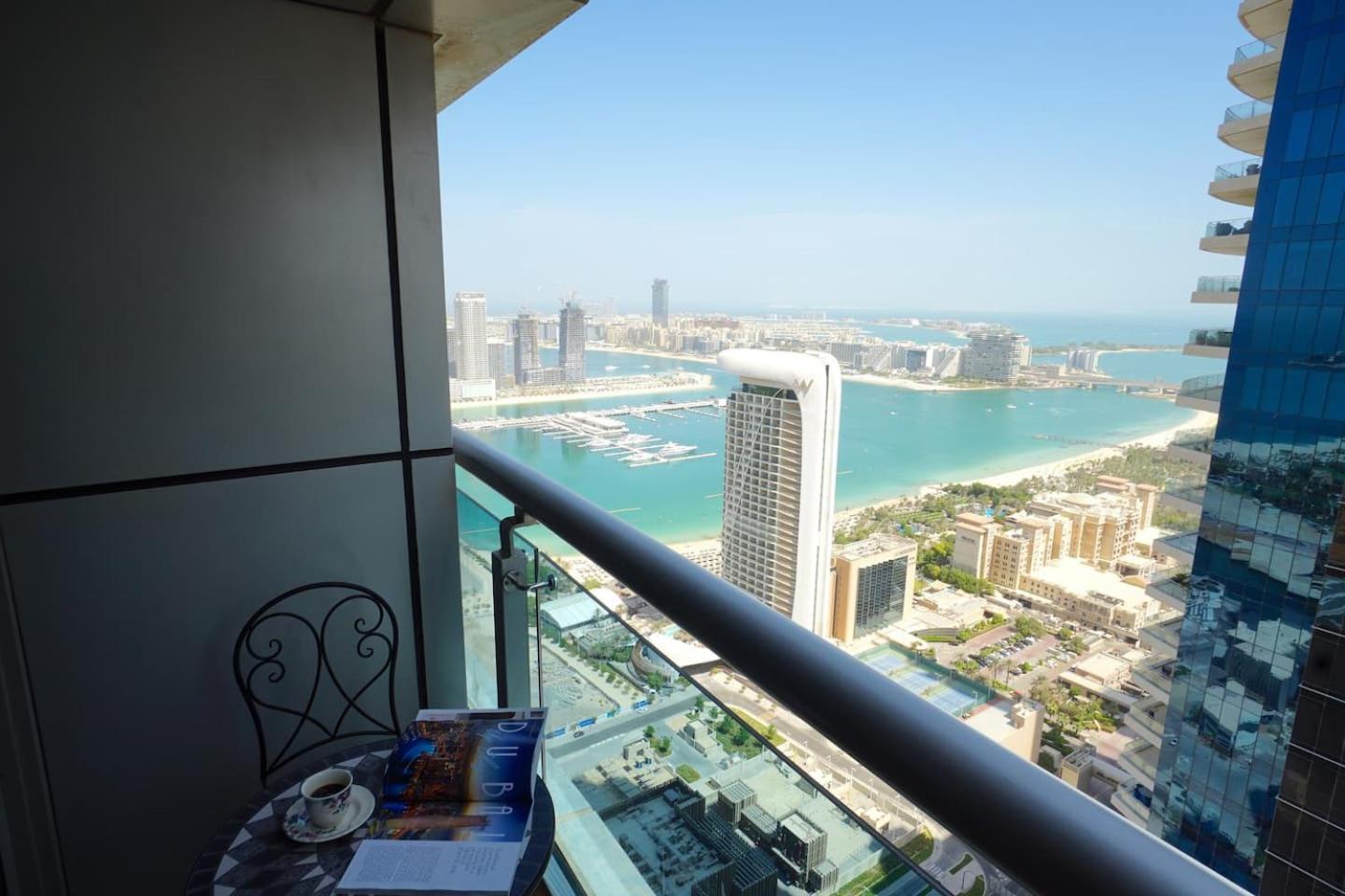 Sea & Palm View Elegant 1 Bedroom Apartment ドバイ エクステリア 写真